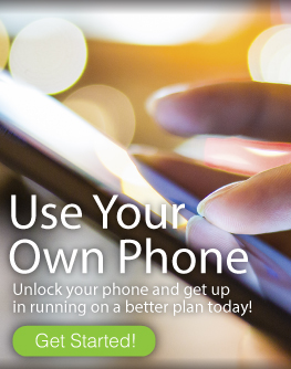 Unlock your phone, use our plan, and SAVE!